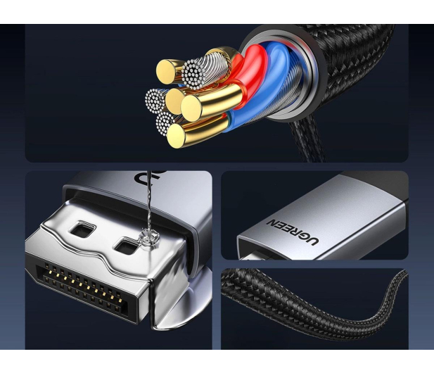 UGREEN Kabel Display Port do HDMI DP119 4K 2m jednokierunkowy - 1489031 - zdjęcie 4